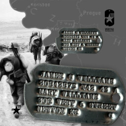 Ražba psích známek DOG TAGS 1941-1943